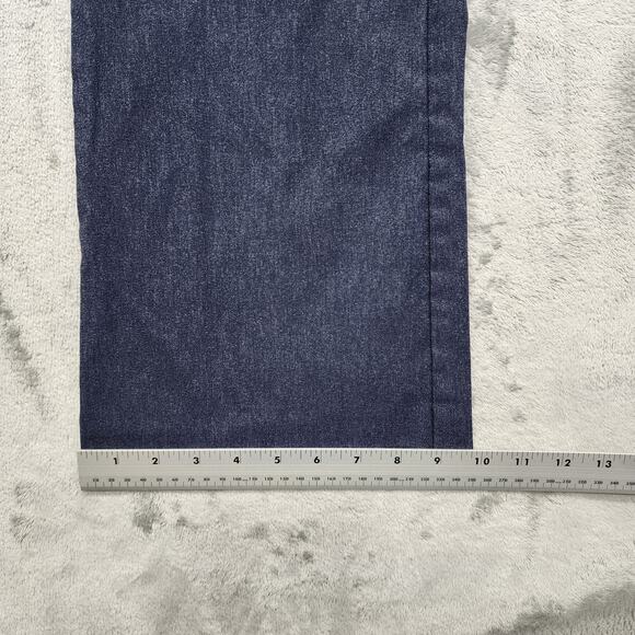 Lane Bryant Pants Womens 18 LONG Blue Mid Rise Boot Cut Stretch Office Preppy - Picture 11 of 12